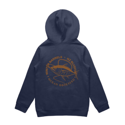 Kids Winter Barrels Hood Thumbnail